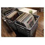 TWO CRATES OF VARIOUS RECORDS