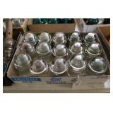ASSORTMENT OF CLEAR GLASS INSULATORS