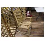WOODEN ROCKING CHAIR