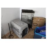 THREE ASSORTED ANIMAL CAGES