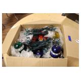 BOX OF CHRISTMAS BELLS & BAGS LIGHTS