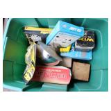 TOTE OF FILTERS, TOOLS & MORE