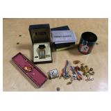 PINS & JEWELRY AND SEIKO WATCH