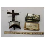 MONARCH STEREOSCOPE W/ SLIDES