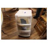 STERILITE ROLLING CABINET W/ SEWING PATTERNS