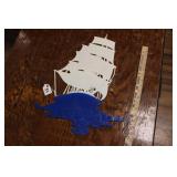 METAL SHIP DECOR