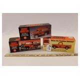 THREE TRUST WORTHY  1:25 COIN BANKS