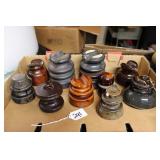 ASSORTMENT OF CERAMIC INSULATORS