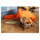 STIHL 028 AV SUPER CHAINSAW W/ CASE & 16" BAR