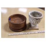 PLANTER & FRUIT BOWL