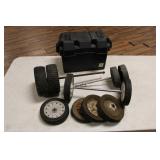 BATTERY CASE & WHEELS