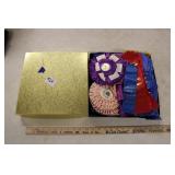 BOX OF FAIR RIBBONS
