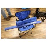 CAMPING CHAIR AND SPORT UMBRELLA