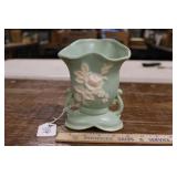WELLER TEAL CAMEO VASE