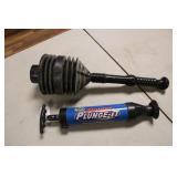 POWER PLUNGE-IT & TOILET PLUNGER