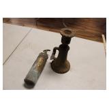 MONTGOMERY WARD & CO. SCREW JACK & FIRE EXTING.