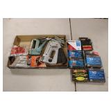 TWO STAPLE GUNS & STAPLES