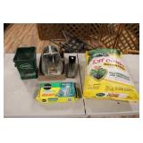 BAG OF TURF BUILDER, TWO SCOOPS & MIRACLE GRO