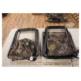 REMINGTON & UNMARKED HUNTING STOOLS