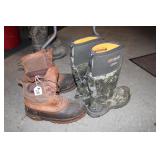 DRYSHOD SIZE 9/9.5 & LACROSSE SIZE 9 BOOTS