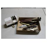 KNIVES & ELECTRIC KNIVE SHARPENER