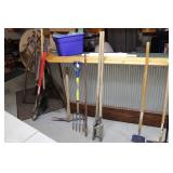 PICK, POST HOLE DIGGER, BAR & FORK