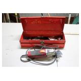 VIBRATING TOOL W/ TOOLBOX & ACCESSORIES