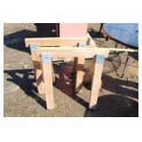 TWO SAW HORSES