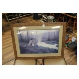 1984 ROBERT DUNCAN NATIVE AMERICAN PRINT