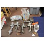 ASSORTMENT OF VINTAGE FOOD CHOPPERS