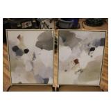 FRAMED PRINTED CANVAS PIECES 16' X 20'