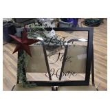 BLESS THIS HOME WINDOW PANE 27' X 23'