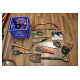 CRATE OF ASSORTED TOOLS