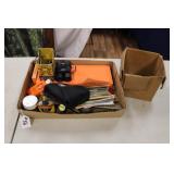 HUNTING LICENSES, GUN CLEANING, BLACKPOWDER ITEMS