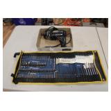 CRAFTSMAN TYPE 1 3/8' DRILL & RYOBI DRILL BIT SET