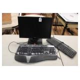 ACER V193W MONITOR W/ MICROSOFT KEYBOARD