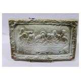 THE LAST SUPPER BAS-RELIEF PLAQUE