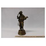 ERNEST RANCOULET BRONZE STATUETTE 15.25" TALL