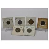 (6) BRITAIN, CANADIAN & FRENCH COINS