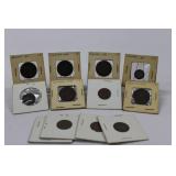 (12) ASSORTED CANADIAN COINS INCL. (1) SILVER COIN