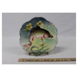 20TH CENT. LIMOGES FRANCE HAND PAINTED PLATE