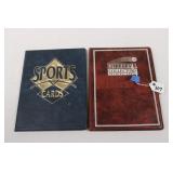 (2) BINDERS FULL OF ALONZO MOURNING CARDS