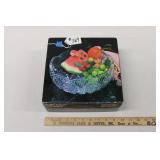 MIKASA CRYSTAL CANDLELIGHT SERVING BOWL