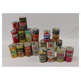 VINTAGE COLLECTIBLE SODA CANS