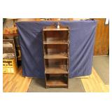 ETAGERE BOOKSHELF CHINESE CHIPPENDALE STYLE