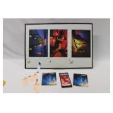 FRAMED ZIPPO ADVERTISEMENT & COLLECTIBLES