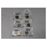 (6) UNCIRCULATED STATE QUARTERS