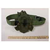 U.S. MILITARY TACTICAL BELT W/ CANTEEN