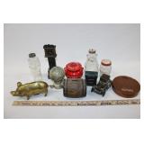 ASSORTMENT OF VINTAGE COIN BANKS