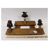 CERAMIC INSULATORS WITH HOMEADE DISPLAY